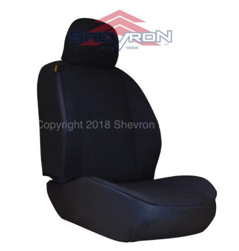 Shevron Canvas Front Seat Cover to suit Toyota Landcruiser 70 Series (01/2013 to Present)