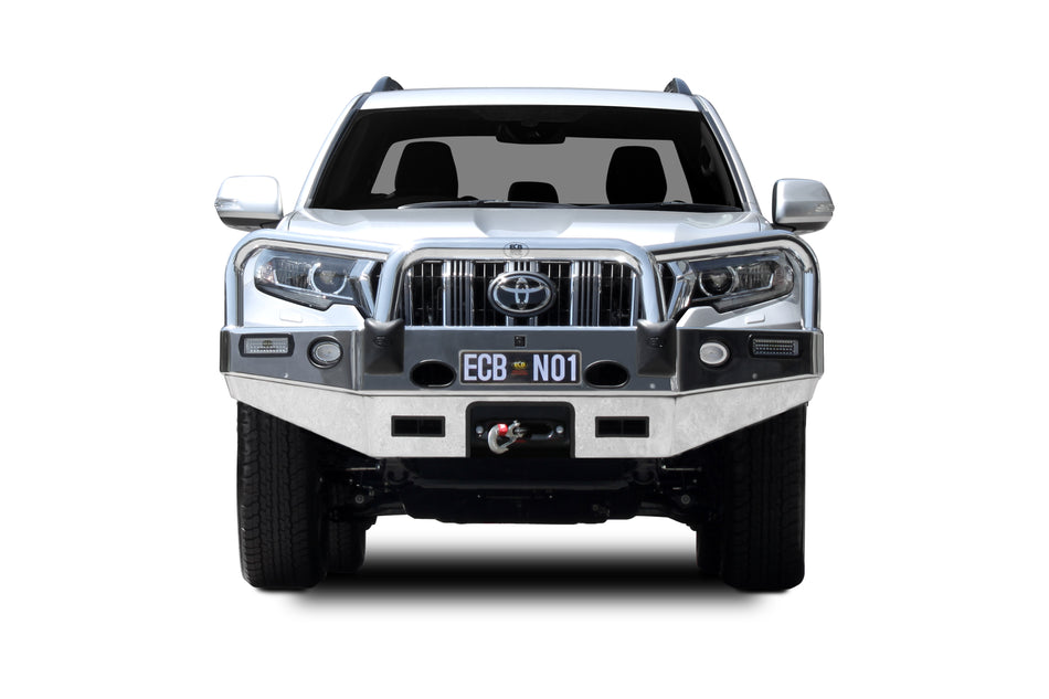 ECB Toyota Prado Kakadu Winch Bullbar with Bumper Lights (11/17 to 07/24)