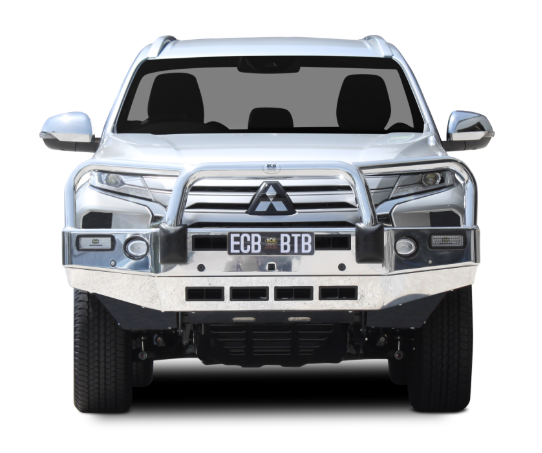 ECB Mitsubishi Pajero Sport Exceed Bullbar with Bumper Lights (11/19 to 03/24)