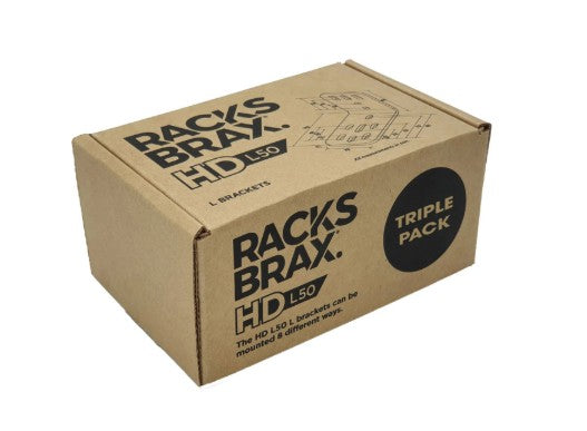 Racksbrax HD L BRACKETS  (Triple)
