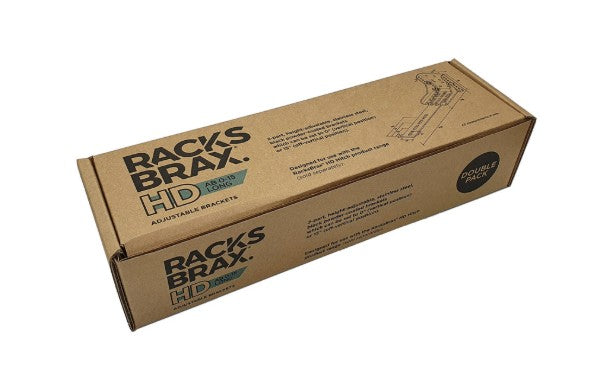 Racksbrax  HD ADJUSTABLE BRACKETS (Long Double)
