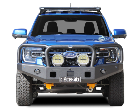 ECB Ford Ranger Triple Hoop Winch Bullbar (05/2022 on)*