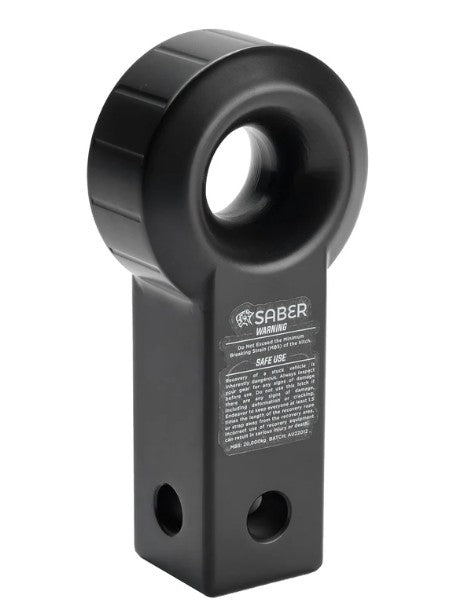 SABER Aluminium Recovery Hitch - Cerakote Black