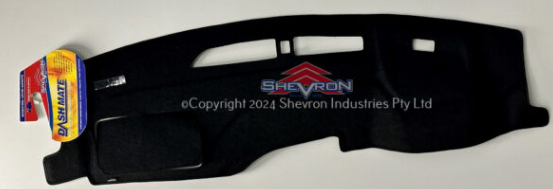 Shevron Dash Mate Dashboard Cover for Chevrolet Silverado 1500, LTZ Dual Cab 03/2023 on - Grey (Coal)